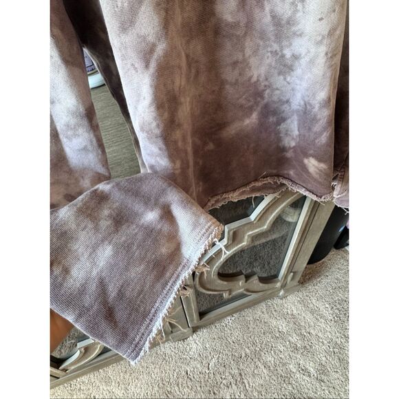 ATM Anthony Thomas Melillo Purple Tie Dye Crewneck Sweater Size Small - Picture 5 of 11